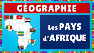 Geographie Les Pays dAfrique [upl. by Maritsa]