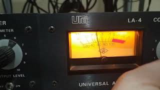 UREI LA4 UA COMPRESSOR  LIMITER [upl. by Naiva]