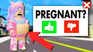 How to BECOME PREGNANT AVATAR IN BROOKHAVEN RP [upl. by Nageem381]