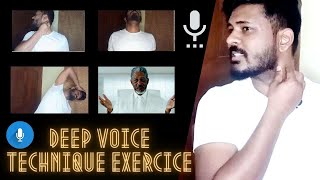 Deep Voice technique  See the Change [upl. by Werda]