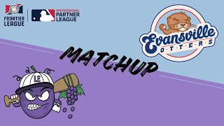 Game 22 Evansville Otters vs Lake Erie Crushers  6424 AudioCast [upl. by Ecnav714]