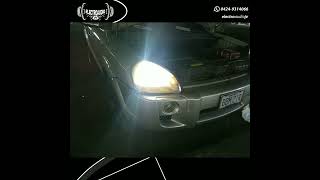 Hyundai Tucson Instalación de Luces LED OLLO Clásicas ELECTROAUDIOJV [upl. by Nazay581]