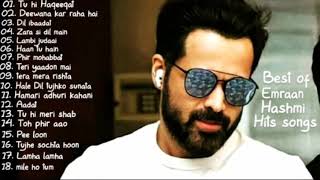 Emraan Hashmi best of hits songs [upl. by Ahsimot]