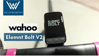 Wahoo Element Bolt V2 Unboxing Features and Comparison to V1 [upl. by Afrika]