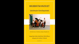 Das SattelmaierStreichquintett spielt quotLa Réjouissancequot G F Händel [upl. by Enaile670]