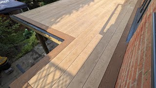 Millboard Balcony Walk Out  Phase 2 Day 10  Decking Boards Install [upl. by Dylana]