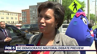 Twoterm Mayor Bowser wont commit to only televised DC mayoral debate  FOX 5 DC [upl. by Maxey422]