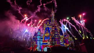 Disney Enchantment Magic Kingdom Fireworks 2022  GoPro Hero 11 5k [upl. by Talyah709]