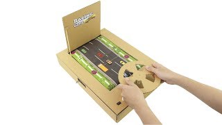 How to Make Real Car Racing Gameplay from Cardboard [upl. by Enelram893]