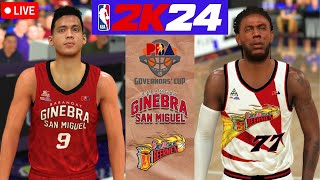 PBA Semi Final Game 2  Brgy Ginebra San Miguel vs San Miguel Beermen  NBA 2K24 [upl. by Tsugua]