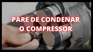 Ar condicionado  3 passos para condenar o compressor [upl. by Allemrac]