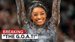 Simone Biles JUST MADE HISTORY With This NEW FLOOR ROUTINE [upl. by Morrell764]