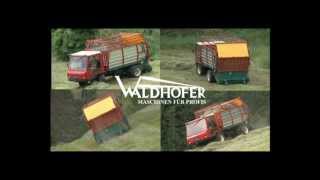 WALDHOFER LANDMASCHINEN  TRANSPORTER  LADEWAGEN  MISTSTREUER  HD [upl. by Eichman577]