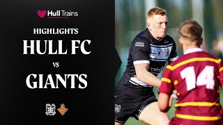 Highlights Hull FC Reserves 50  28 Huddersfield Giants Reserves [upl. by Reizarf]