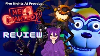 THE GAME THAT REVIVED A DYING SERIES Vtuber Reviews Fnaf Help Wanted 2 [upl. by Oile]