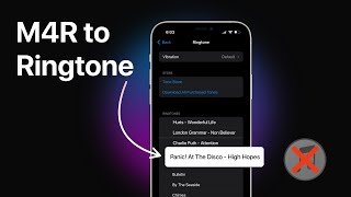 How to Add M4R Ringtones to iPhone without iTunes 🎶 [upl. by Eldnik]