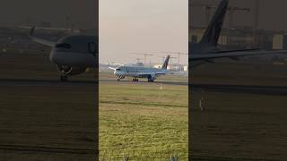 Qatar Airways Airbus A350900 take off vienna foryou aviation airport airbus shorts qatar [upl. by Anastasius]