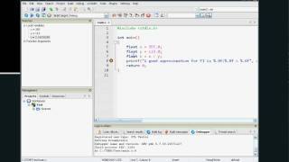 Debugging in CodeBlocks [upl. by Si]