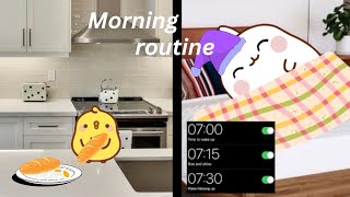 Molang and Piu Piu Morning Routine [upl. by Janis669]