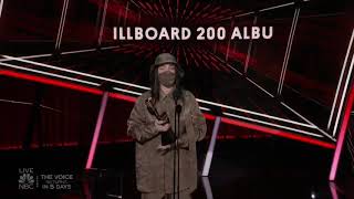 Billie Eilish Wins Top Billboard 200 Album  BBMAs 2020 [upl. by Harty226]