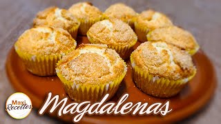 Magdalenas Recette Facile et Rapide de Madeleines Espagnoles [upl. by Raoul40]