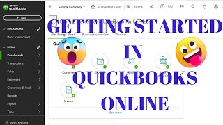 QuickBooks online tutorial 2024 How to set up QuickBooks online in 2024 [upl. by Heddie104]