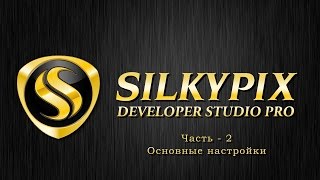 Silkypix developer studio ЧАСТЬ  2 основные настройки программы [upl. by Latsryc]