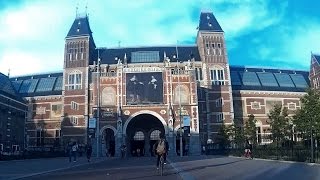 Amsterdam Bicycle Ride Timelapse Amstelveen  Centrum  Noord [upl. by Dronski]