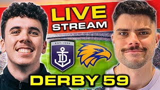 Fremantle Dockers v West Coast Eagles  AFL Live Stream TrueFootyAFL [upl. by Eyar]