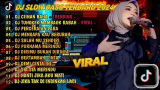 DJ SLOW FULL BASS TERBARU 2024 🌾DJ CIINAN BANA • DJ SALAHMU SENDIRI • VIRAL [upl. by Jez]