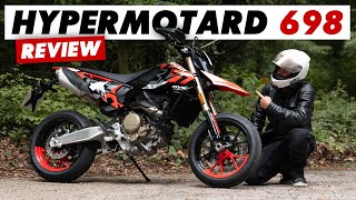 New 2024 Ducati Hypermotard 698 Mono Review A Road Bike Too [upl. by Huai682]