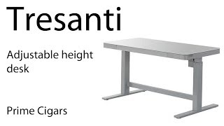 Tresantis Adjustable height desk [upl. by Shultz]