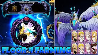 2 Best Teams For Transcendent Bird Farming  Floor 4 Hraevelgr Guide  7DS GrandCross [upl. by Sinnaoi619]