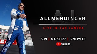 LIVE AJ Allmendingers incar camera at COTA [upl. by Ylam]