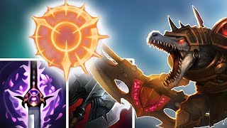 FULL DAMAGE RENEKTON TOP CHALLENGER BUILD  LEAGUE OF LEGENDS [upl. by Lydon]