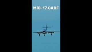 MiG17 CARF  giant scale jet turbine RC model jet rcjet aviationcz [upl. by Arriaes464]