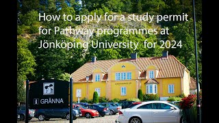 How to apply for study permit for Pathway at JU 2024 [upl. by Elson140]