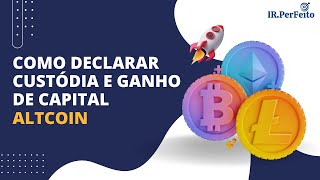 Como Declarar ALTCOIN  IRPF 2024 [upl. by Azeret557]