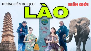 HƯỚNG DẪN DU LỊCH LÀO TỰ TÚC  Review du lịch Mộc Châu và Du Lịch Lào [upl. by Asilaj]