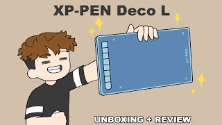 ARAT DRAWING  XPPEN Deco L Unboxing  Review [upl. by Duarte]