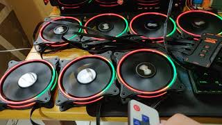 Kit Fans MR12 DarkFlash RGB Aigo [upl. by Dubois133]