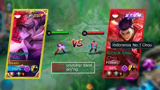 BRAXY VS TOP 1 INDONESIA CHOU TRASHTALKER  WHO WILL WIN [upl. by Ecirtram]