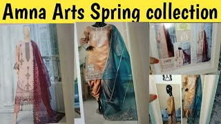 Amna Arts Spring CollectionSpring CollectionNew Dress DesgingRbeauty crazeampvlog [upl. by Analaf]