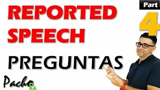 Como hacer preguntas en Reported Speech – Reportar Preguntas Clase 4  Clases inglés [upl. by Akenihs906]