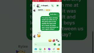 OMG BROOKE ANSWER ME messages trending text [upl. by Lamaj]