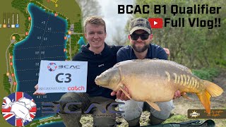 BCAC B1 Qualifier 🏆  Linear fisheries🐳  British Carp Angling Championships [upl. by Anyg]