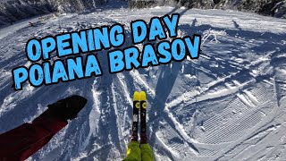 OPENING DAY SKI SEASON 20232024  FreerideOffpiste  Poiana Brasov Postavaru [upl. by Fineberg]