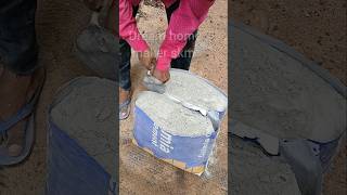 cement bag cutting youtubeshorts shorts [upl. by Htennek]