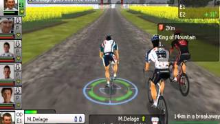 Pro Cycling Season 2010  Le Tour De France PPSSPP v111 on Nvidia Shield Tablet Android [upl. by Halli]