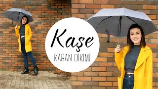 KAŞE KABAN DİKİMİ  KALIPSIZ  DIY COAT NO PATTERN [upl. by Brecher]